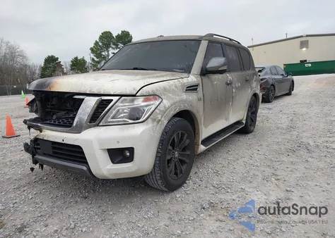 2020 Nissan Armada Platinum 2Wd from USA, damaged, VIN JN8AY2ND4L9106105
